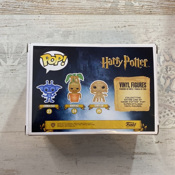 Funko Pop Cornish Pixie, Mandrake, and Grindylow Harry Potter Figures - Picture 8 of 16